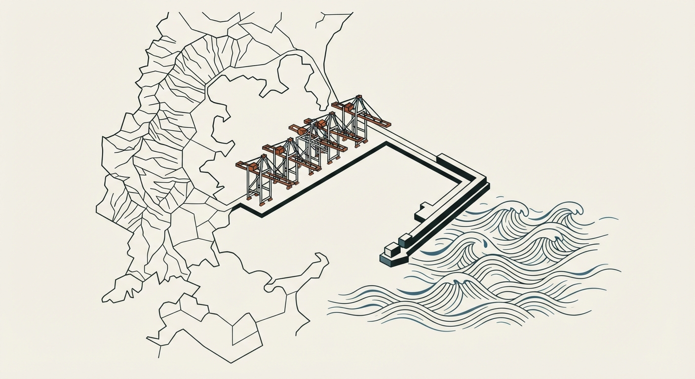 Ilustración editorial conceptual generada por inteligencia artificial para la sección territorios. No es una fotografía del hecho.