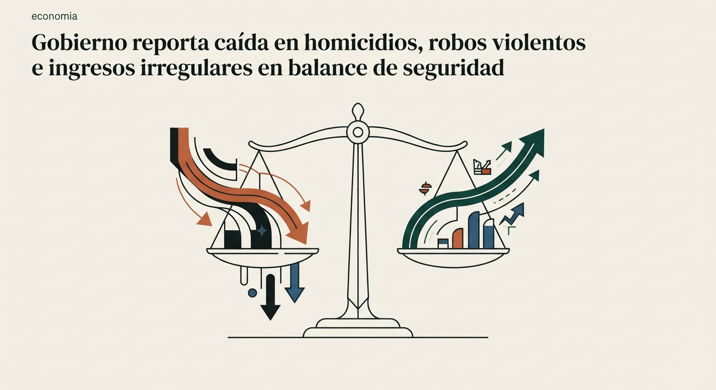Ilustración editorial conceptual generada por inteligencia artificial para la sección economia. No es una fotografía del hecho.