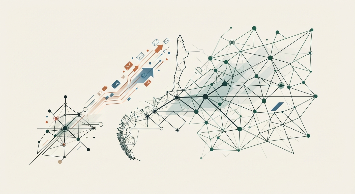 Ilustración editorial conceptual generada por inteligencia artificial para la sección tecnologia. No es una fotografía del hecho.