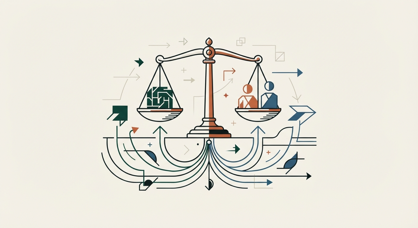 Ilustración editorial conceptual generada por inteligencia artificial para la sección economia. No es una fotografía del hecho.