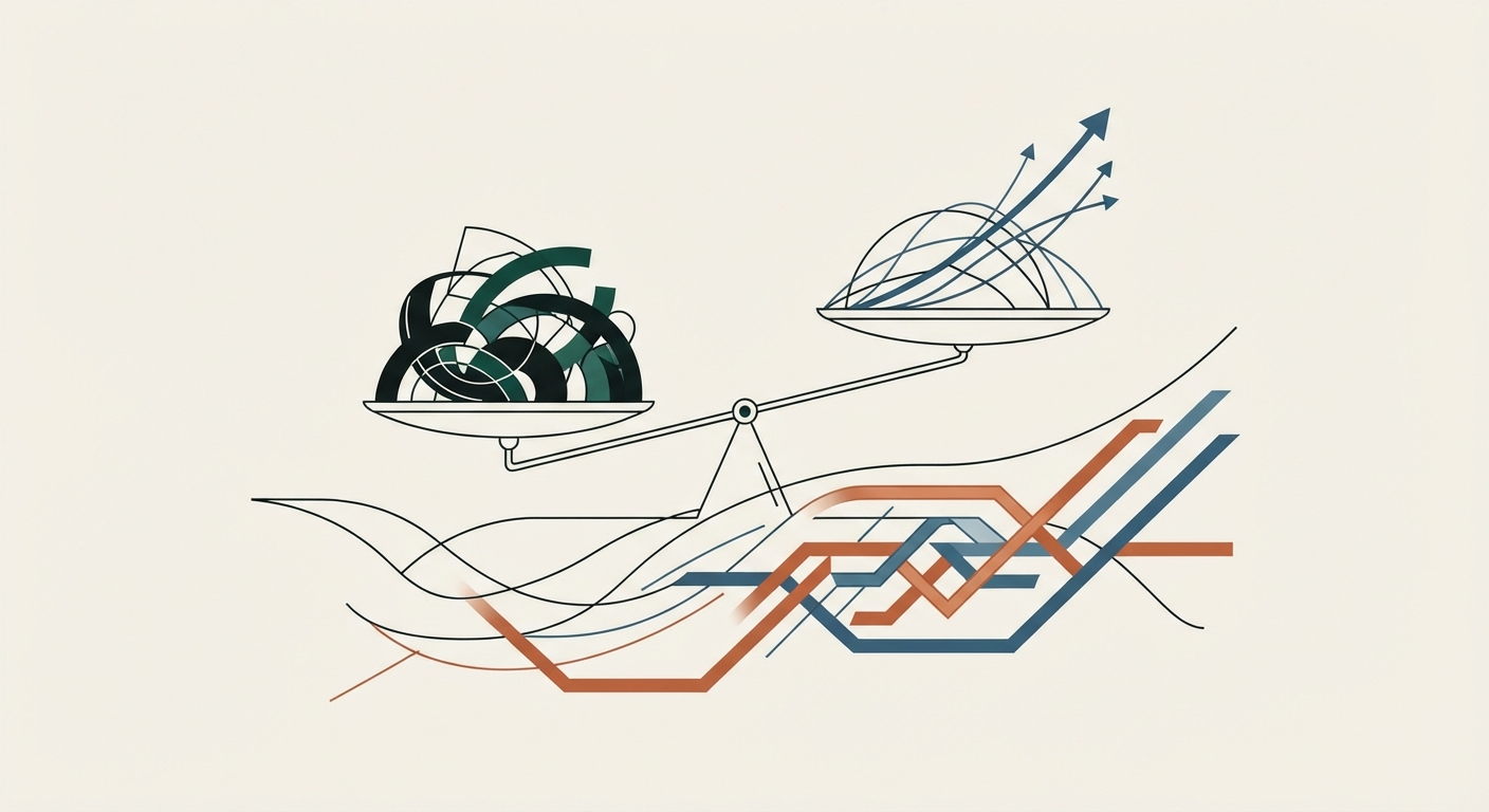 Ilustración editorial conceptual generada por inteligencia artificial para la sección economia. No es una fotografía del hecho.