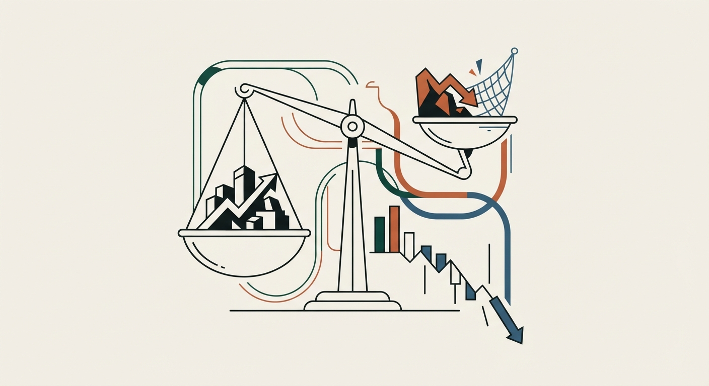 Ilustración editorial conceptual generada por inteligencia artificial para la sección economia. No es una fotografía del hecho.