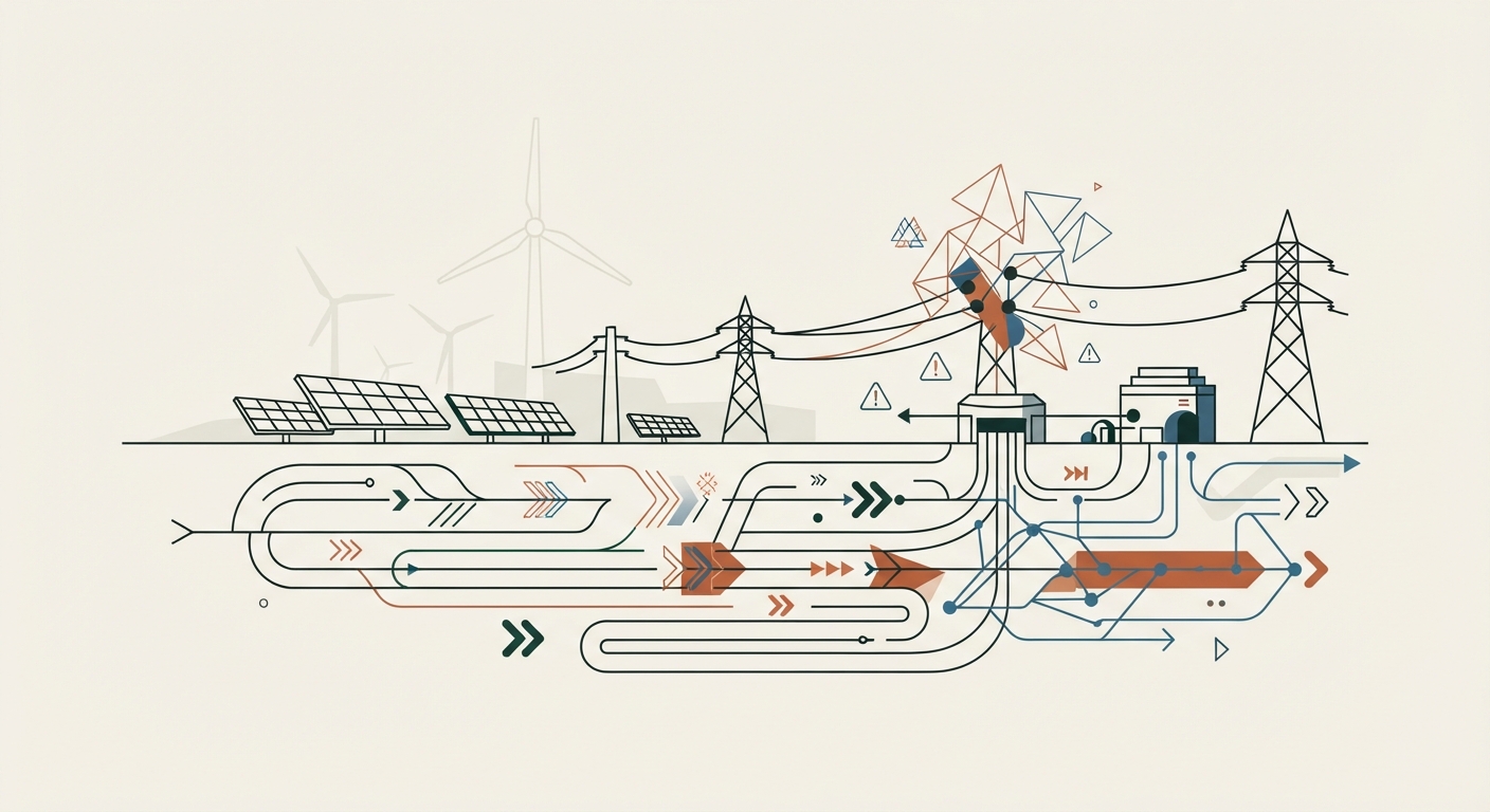 Ilustración editorial conceptual generada por inteligencia artificial para la sección produccion. No es una fotografía del hecho.