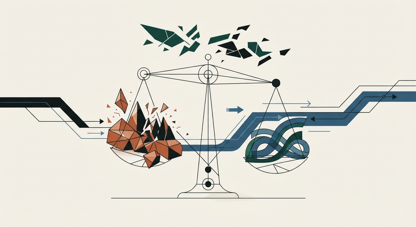 Ilustración editorial conceptual generada por inteligencia artificial para la sección economia. No es una fotografía del hecho.