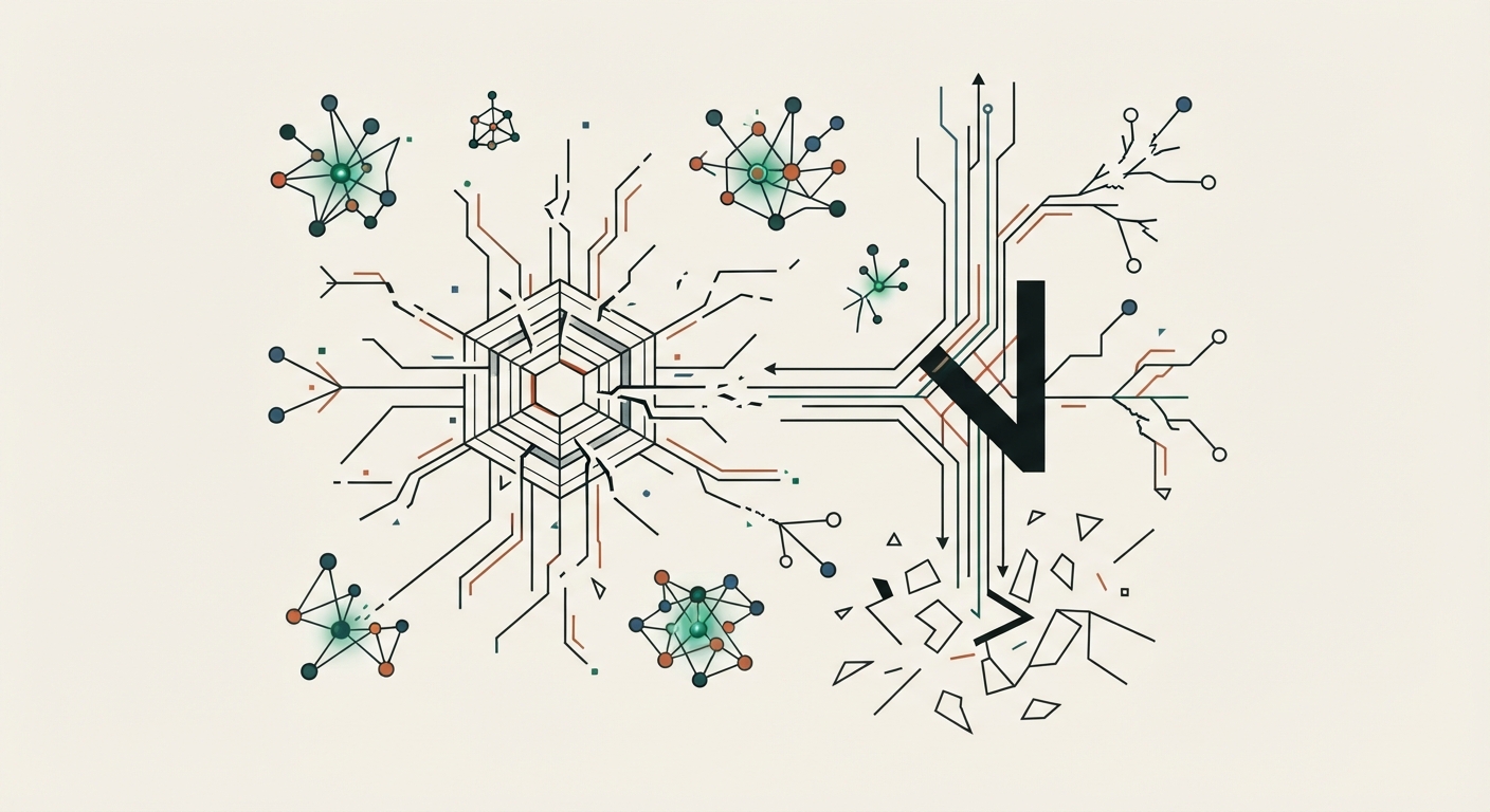 Ilustración editorial conceptual generada por inteligencia artificial para la sección tecnologia. No es una fotografía del hecho.