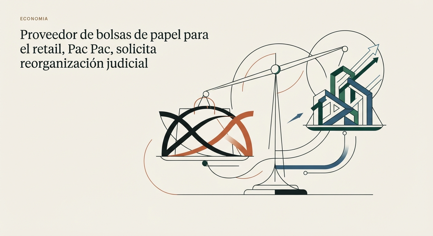Ilustración editorial conceptual generada por inteligencia artificial para la sección economia. No es una fotografía del hecho.