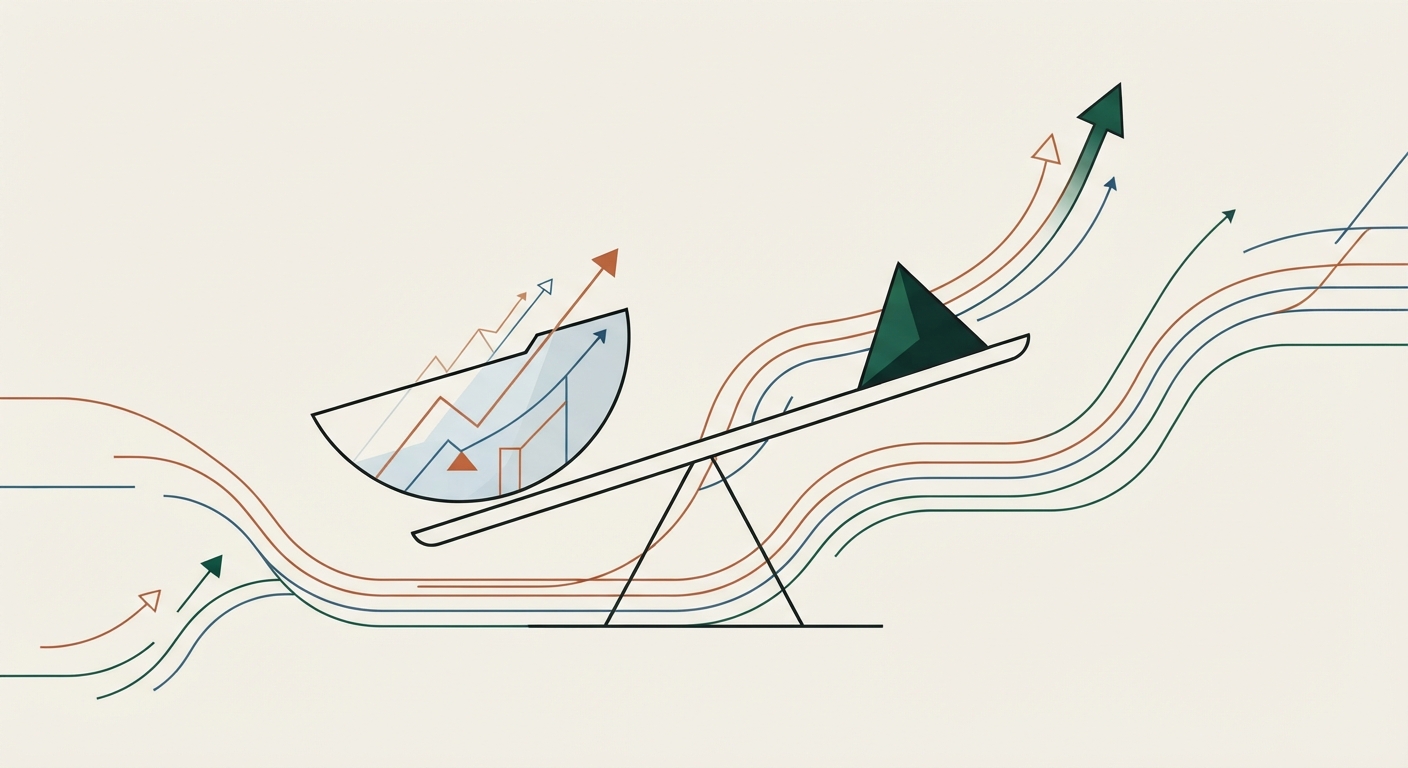 Ilustración editorial conceptual generada por inteligencia artificial para la sección economia. No es una fotografía del hecho.