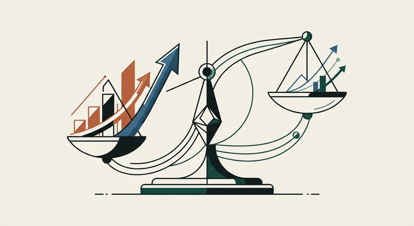 Ilustración editorial conceptual generada por inteligencia artificial para la sección economia. No es una fotografía del hecho.
