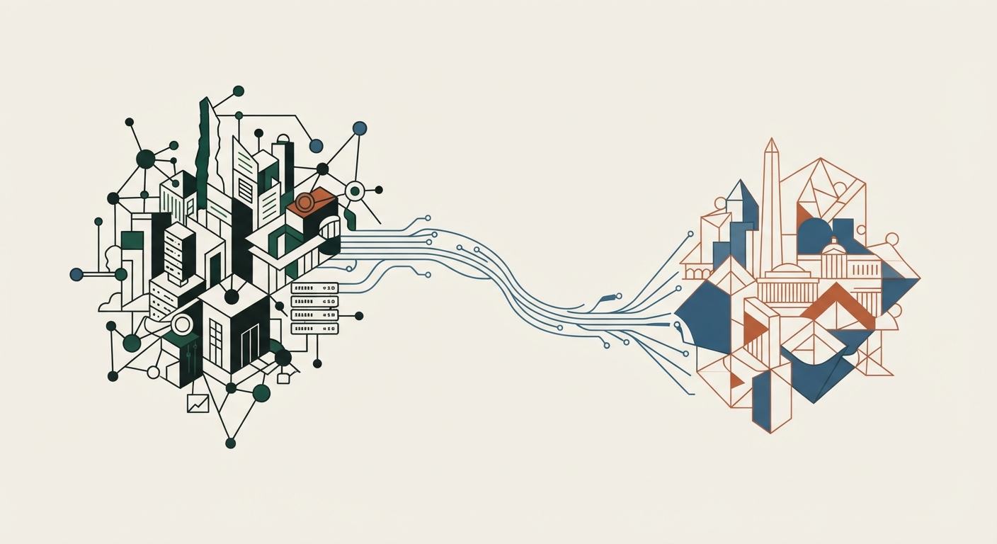 Ilustración editorial conceptual generada por inteligencia artificial para la sección tecnologia. No es una fotografía del hecho.