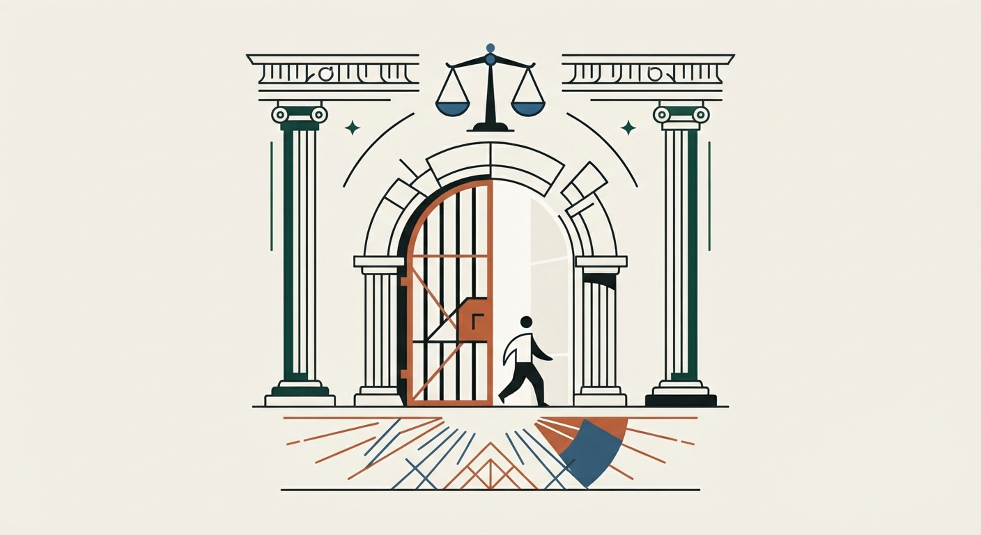 Ilustración editorial conceptual generada por inteligencia artificial para la sección estado. No es una fotografía del hecho.
