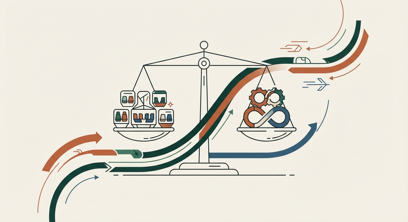 Ilustración editorial conceptual generada por inteligencia artificial para la sección economia. No es una fotografía del hecho.