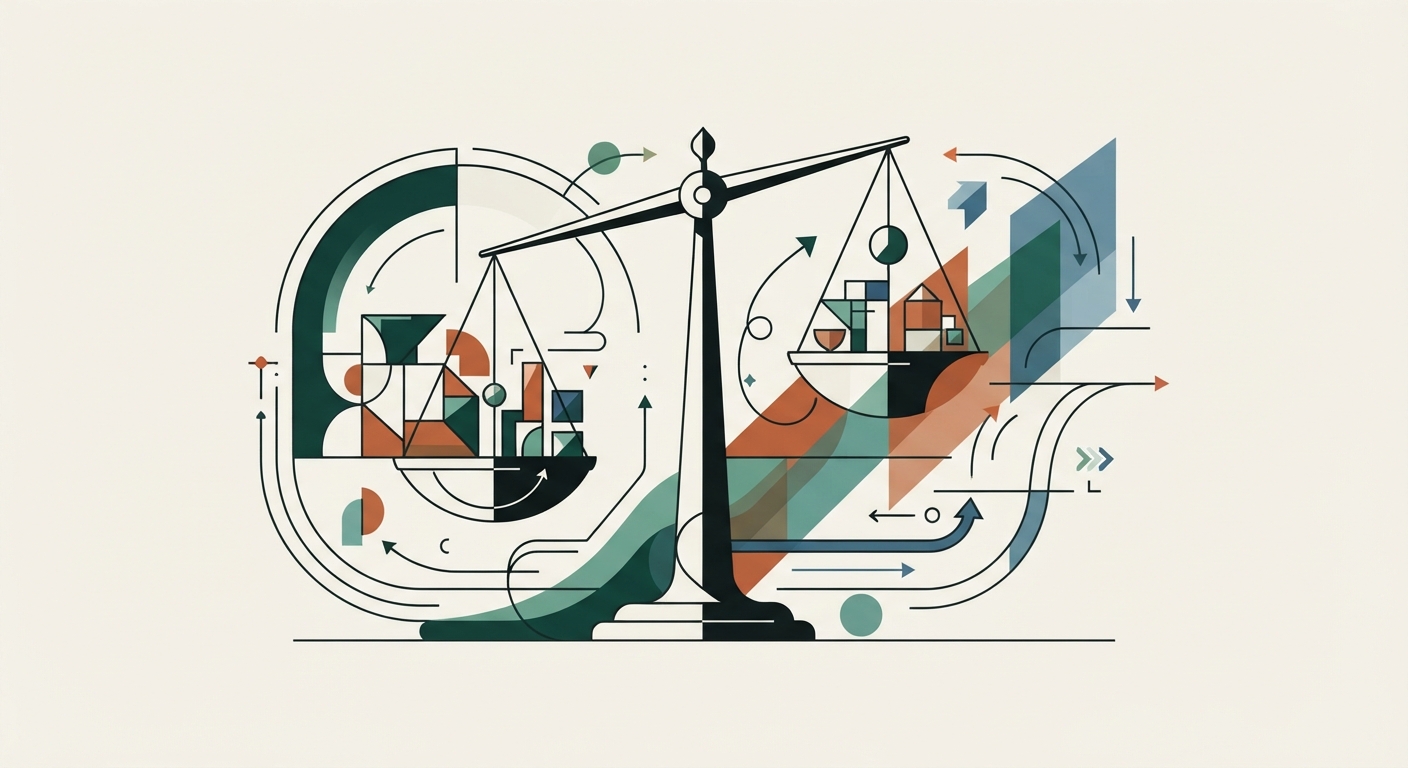 Ilustración editorial conceptual generada por inteligencia artificial para la sección economia. No es una fotografía del hecho.