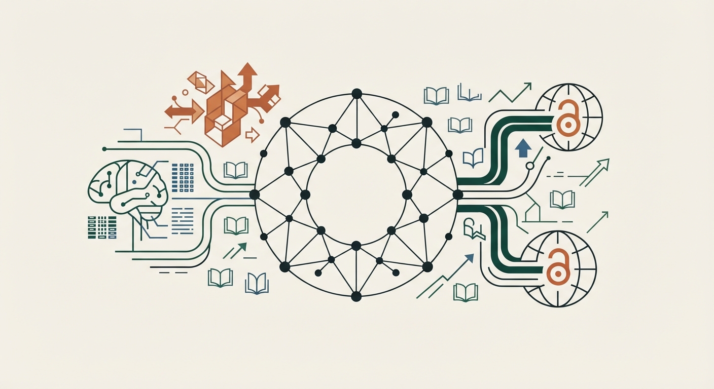 Ilustración editorial conceptual generada por inteligencia artificial para la sección estudios. No es una fotografía del hecho.