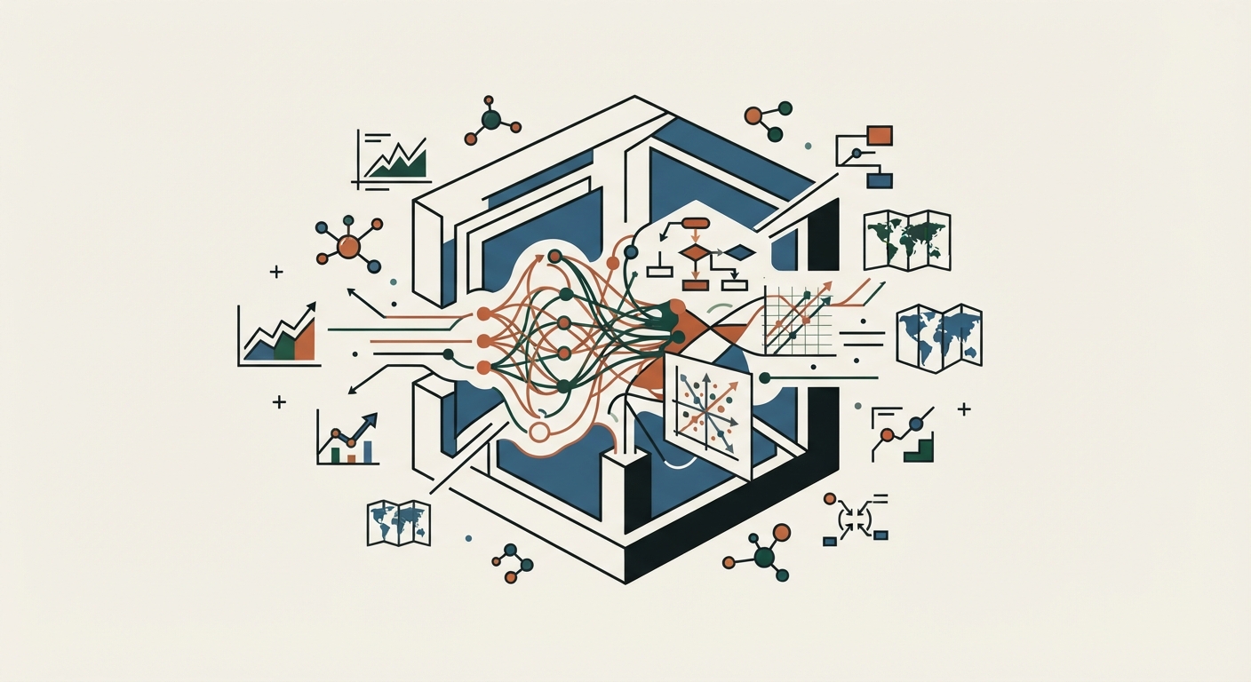 Ilustración editorial conceptual generada por inteligencia artificial para la sección estudios. No es una fotografía del hecho.