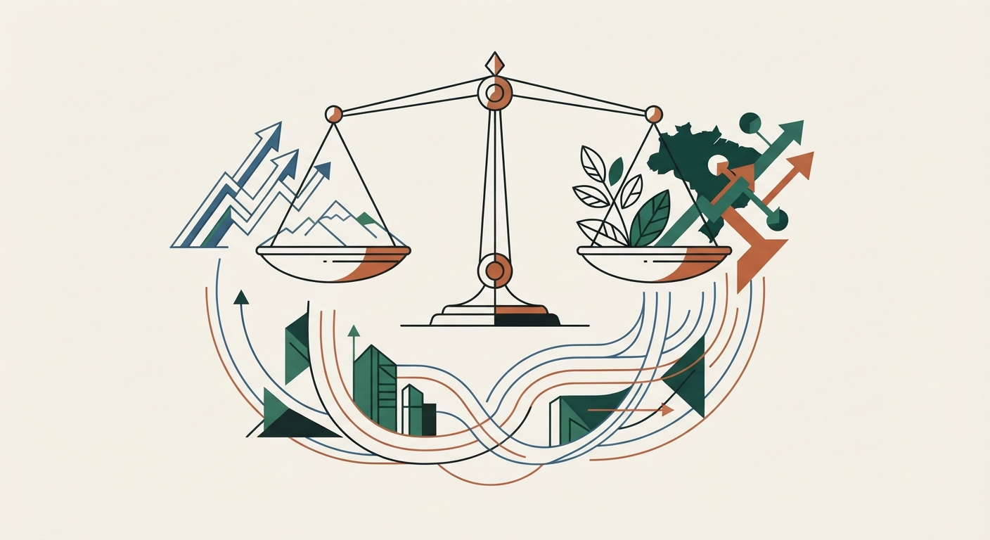 Ilustración editorial conceptual generada por inteligencia artificial para la sección economia. No es una fotografía del hecho.