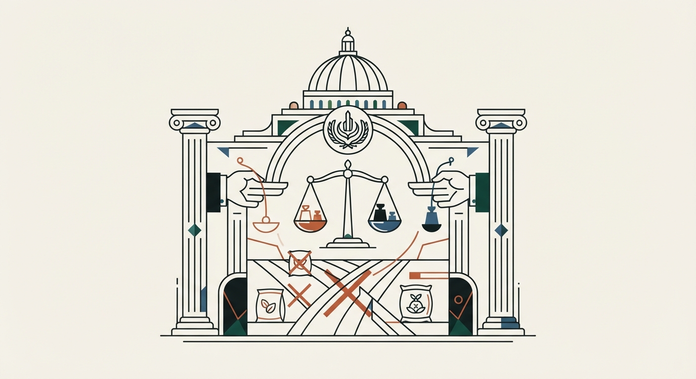 Ilustración editorial conceptual generada por inteligencia artificial para la sección estado. No es una fotografía del hecho.