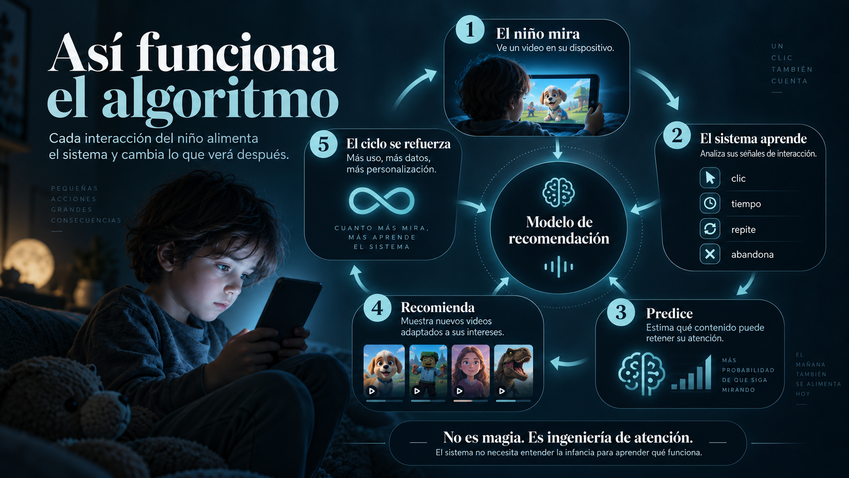 Así funciona el algoritmo