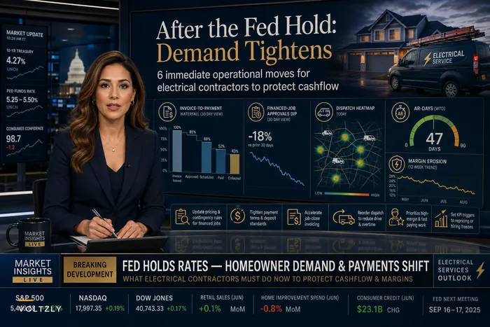 After the Fed hold: 6 immediate operational moves electrical contractors should make to protect margins and cashflow