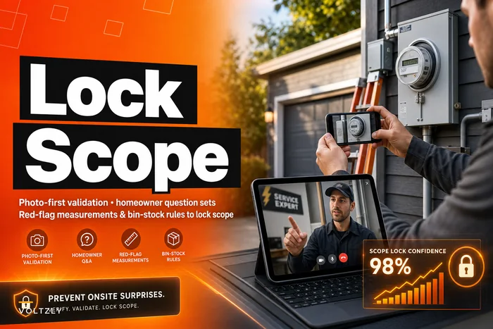 Prevent onsite surprises: a photo-first remote site validation checklist to lock scope before dispatch