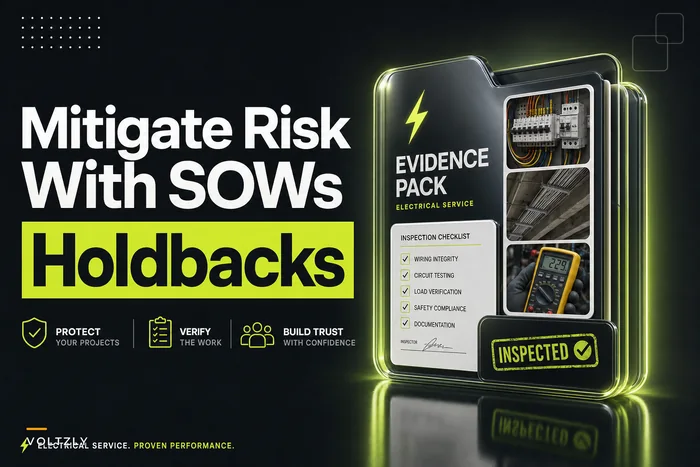Protect your shop from subcontractor risk: SOWs, milestone holdbacks and inspection handoff templates