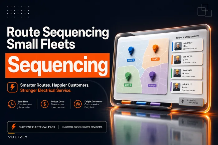 Route sequencing rules for 2–6 tech crews: low-tech tactics to cut drive time and respect time windows
