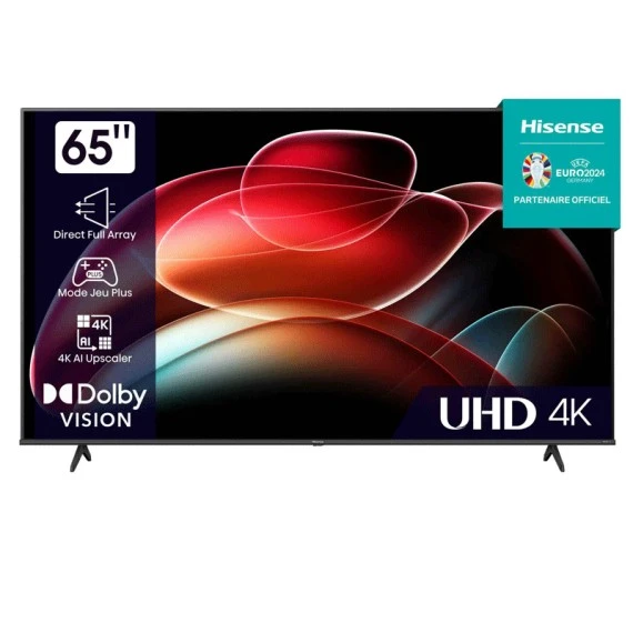 TV LED HISENSE 65" SMART 4K 65A6K