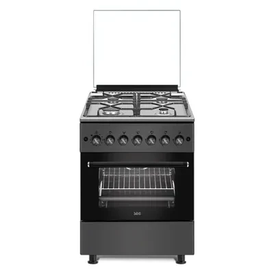 CUIS SEG 4F 60/60 SILVER&NOIR + TH F6TL40G2SB