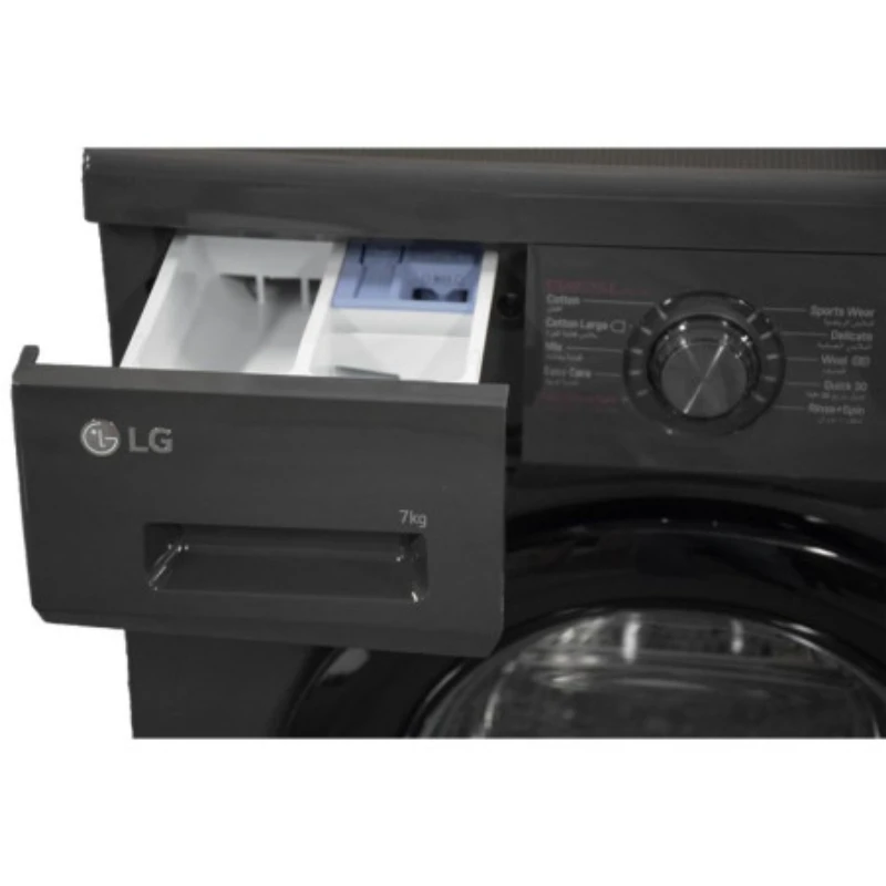 MAL LG AUT 7KG DARK SILVER 1200T DD F2J3QYG6J