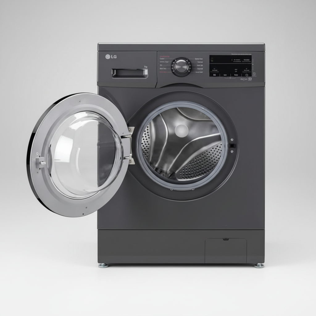 MAL LG AUT 7KG DARK SILVER 1200T DD F2J3QYG6J