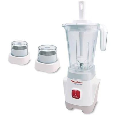 BLENDER MOULINEX 400W 1.5L BLANC + 2ACC LM2421EG