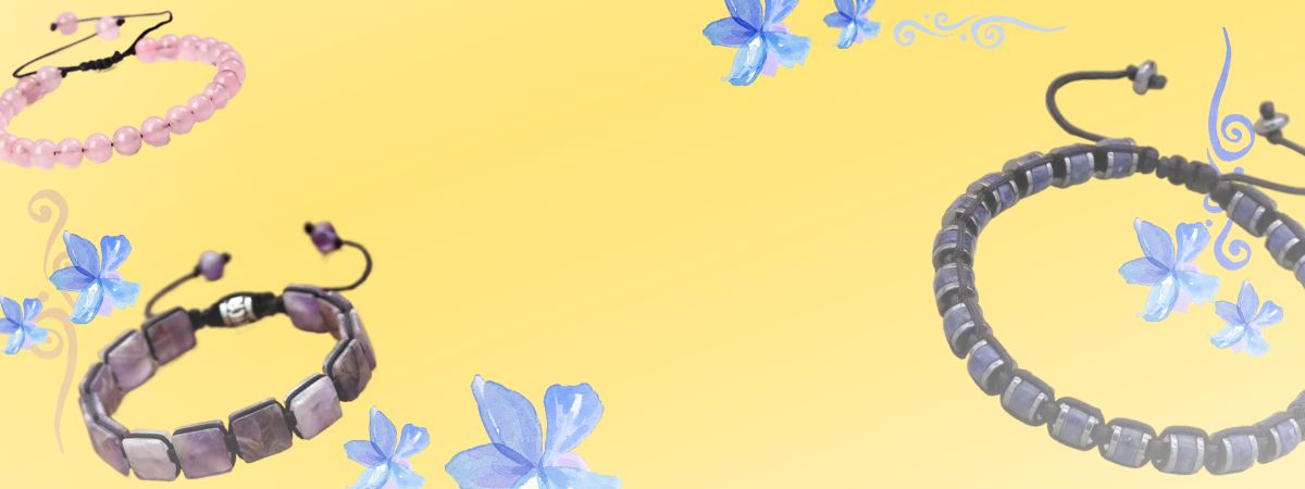 Natural crystals hero background