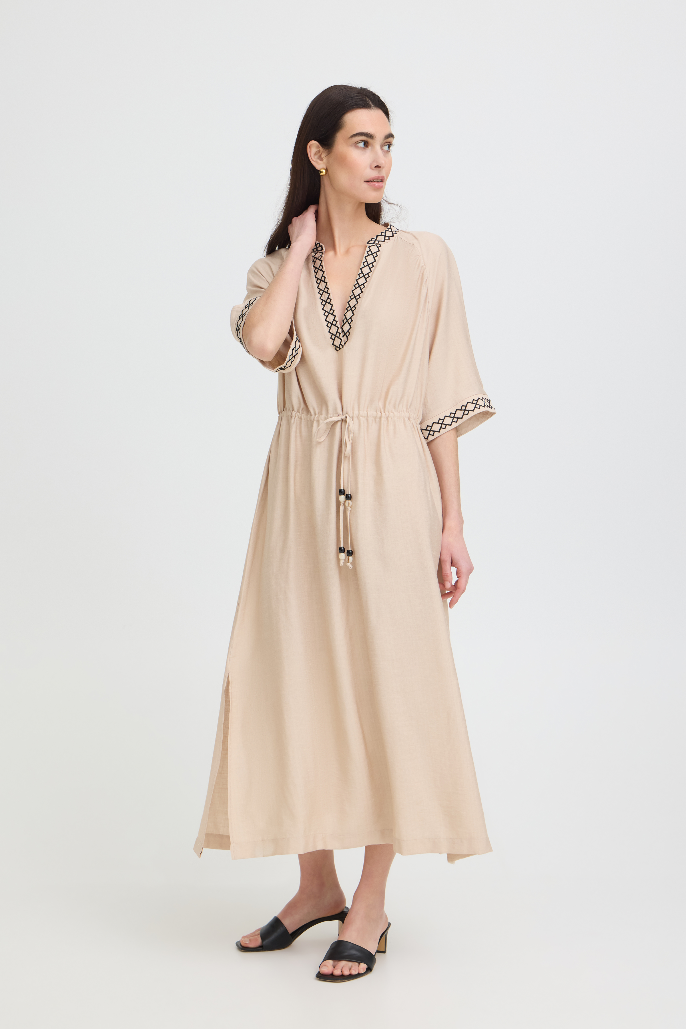ROBE JANETOBeige