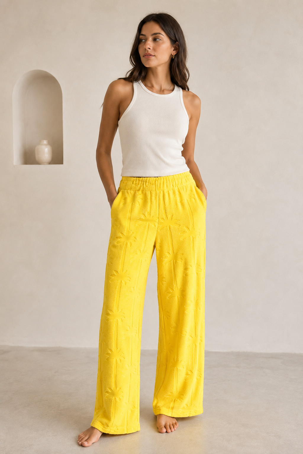 PANTALON PALMJaune