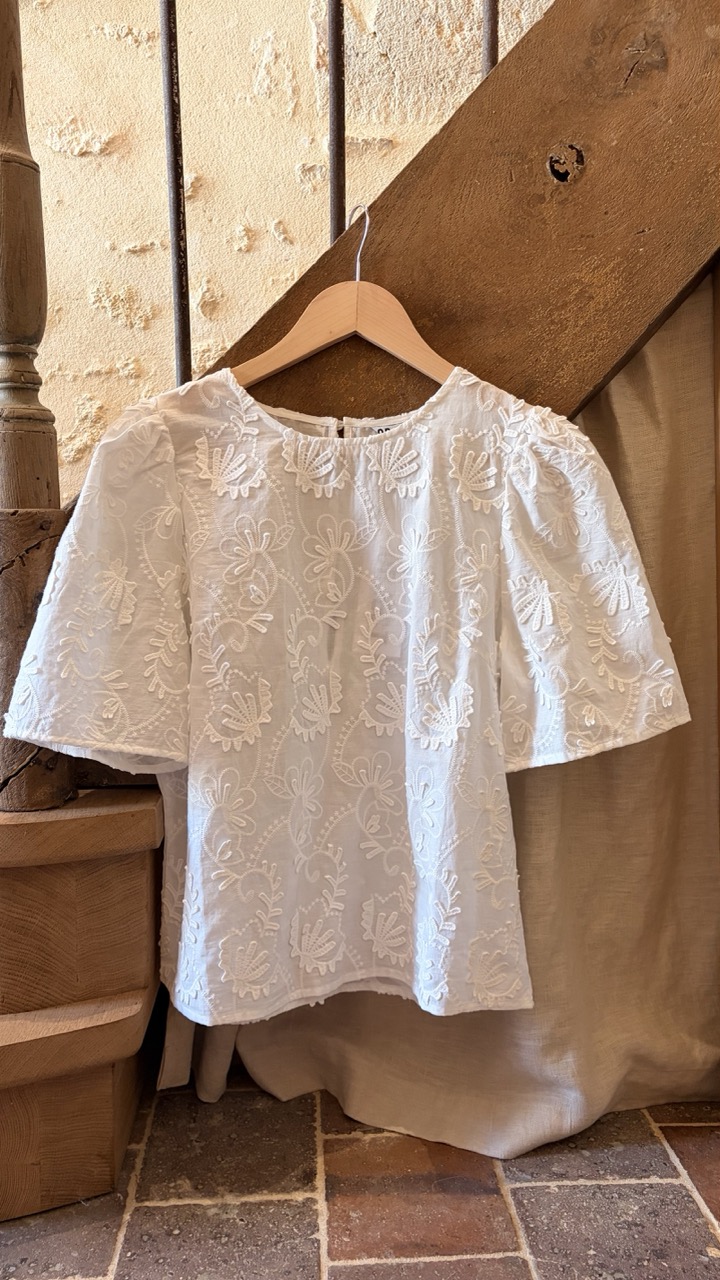 OBJECT BLOUSEBlanc