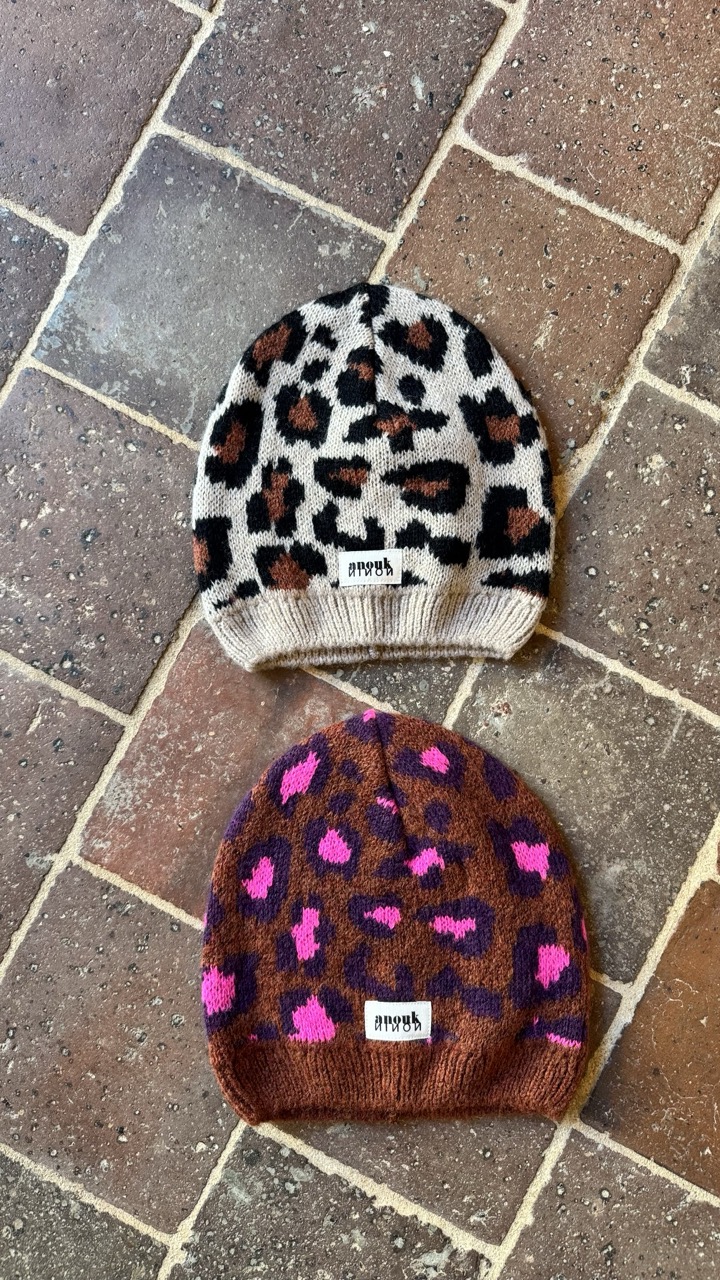 BONNET LÉOPARD