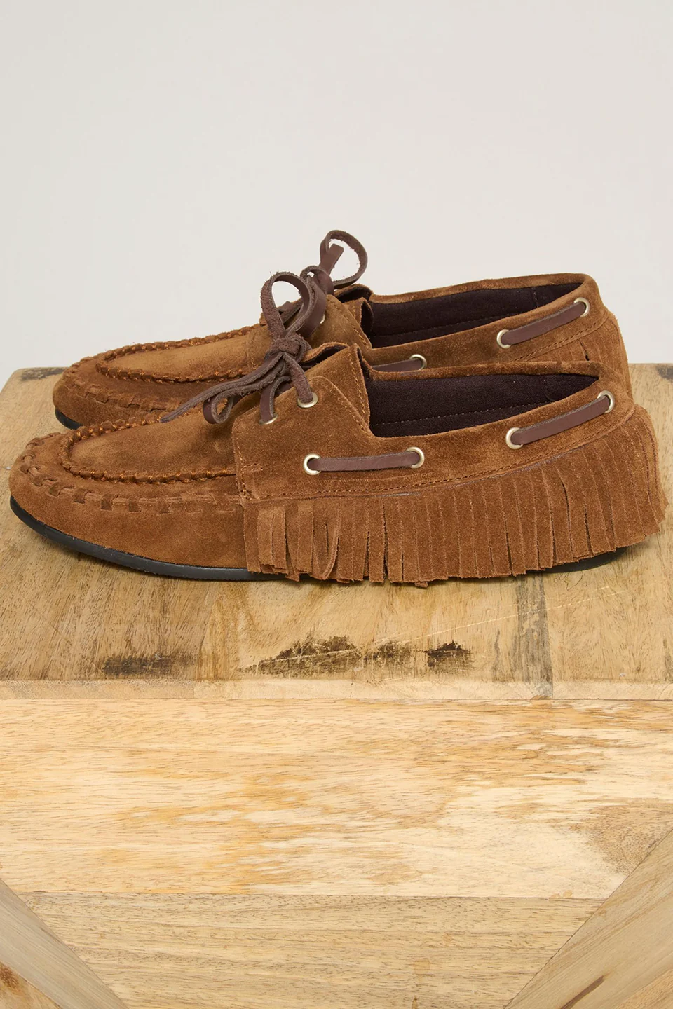 MOCASSINS DAIMNoisette