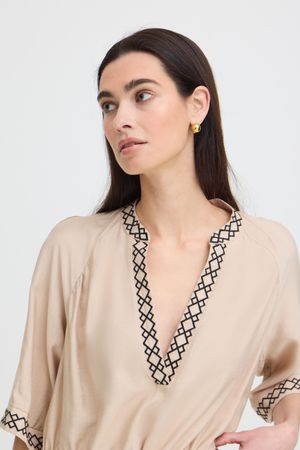 ROBE JANETOBeige
