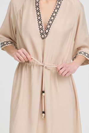 ROBE JANETOBeige
