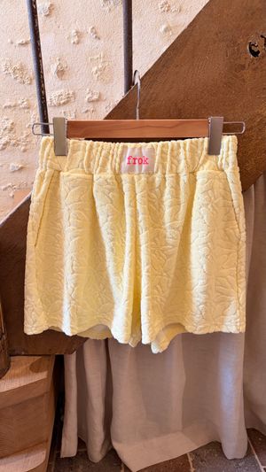 SHORT FROKJaune paille