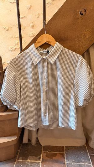 BLOUSE VERDEVichy