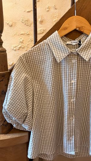 BLOUSE VERDEVichy