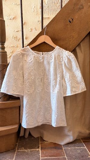 OBJECT BLOUSEBlanc