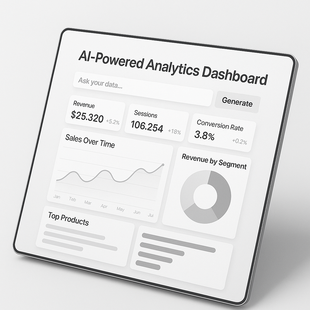 AI-Powered Analytics Dashboard