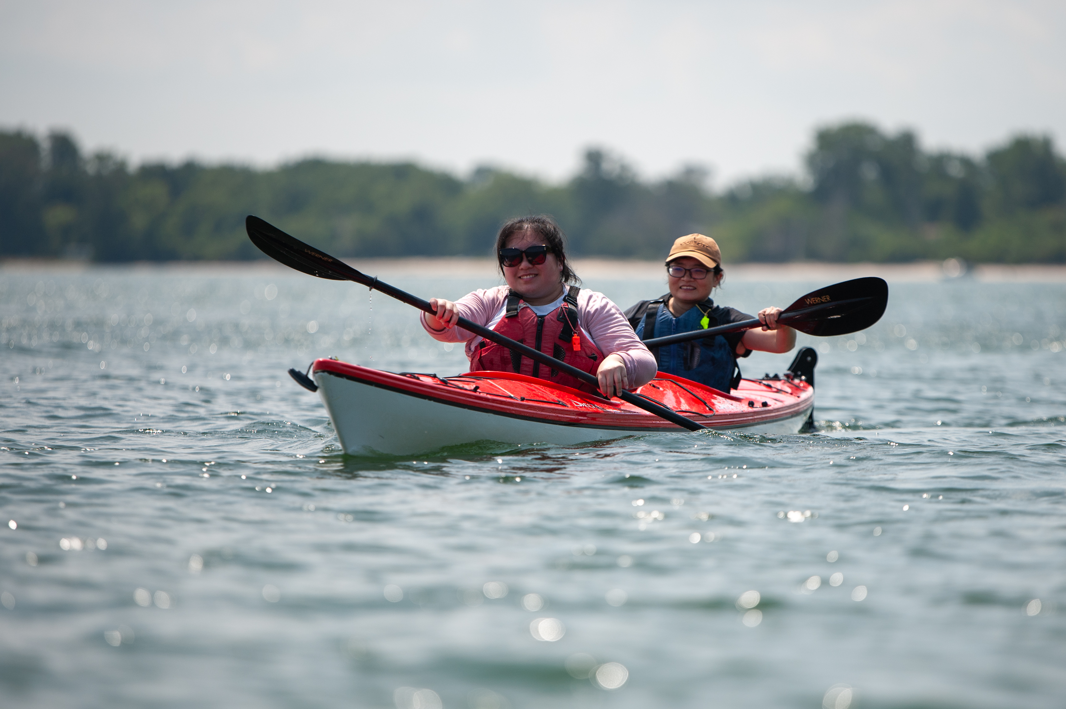 Kayaking Kelly's Island, Ohio