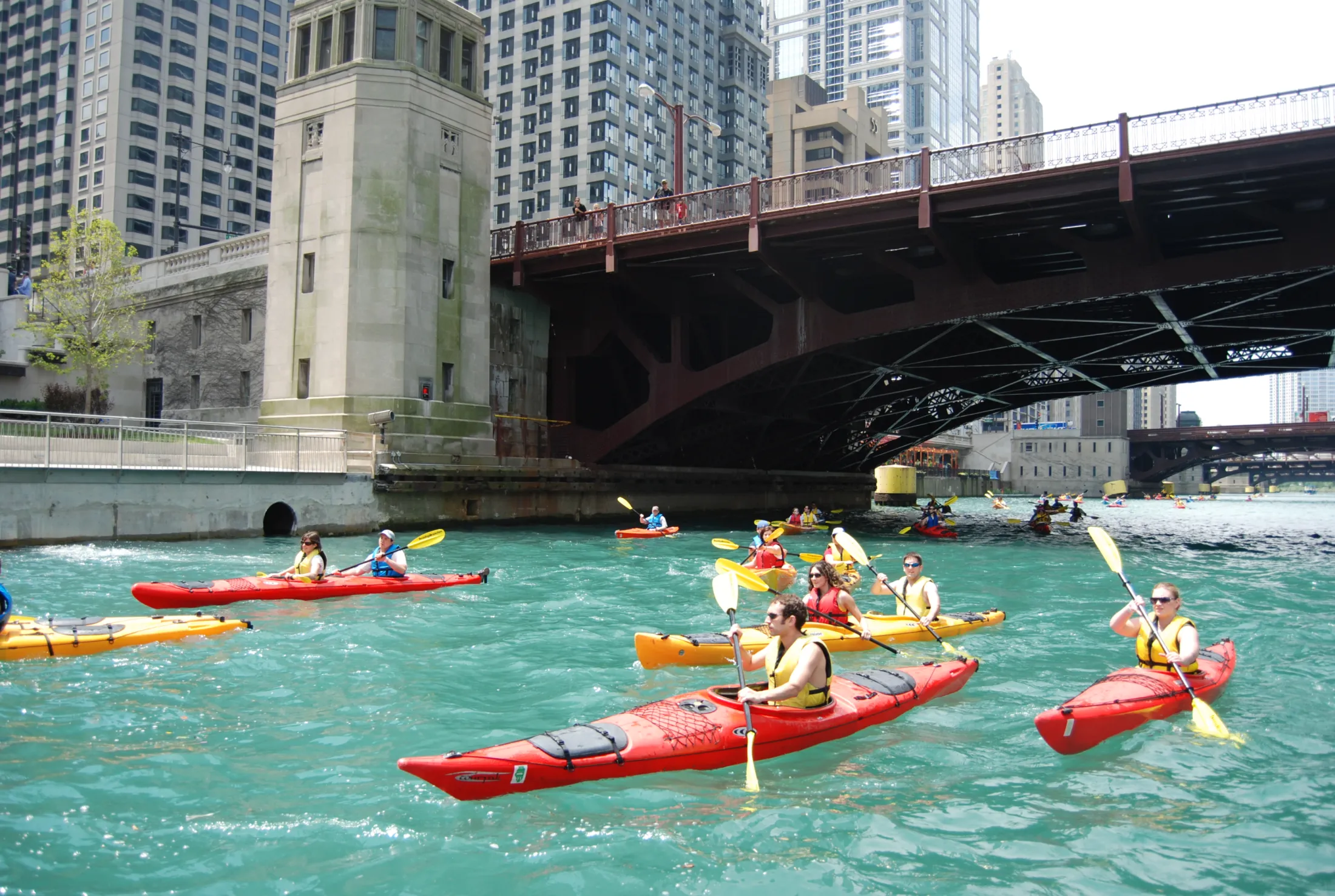 Kayaking the Chicago River 2