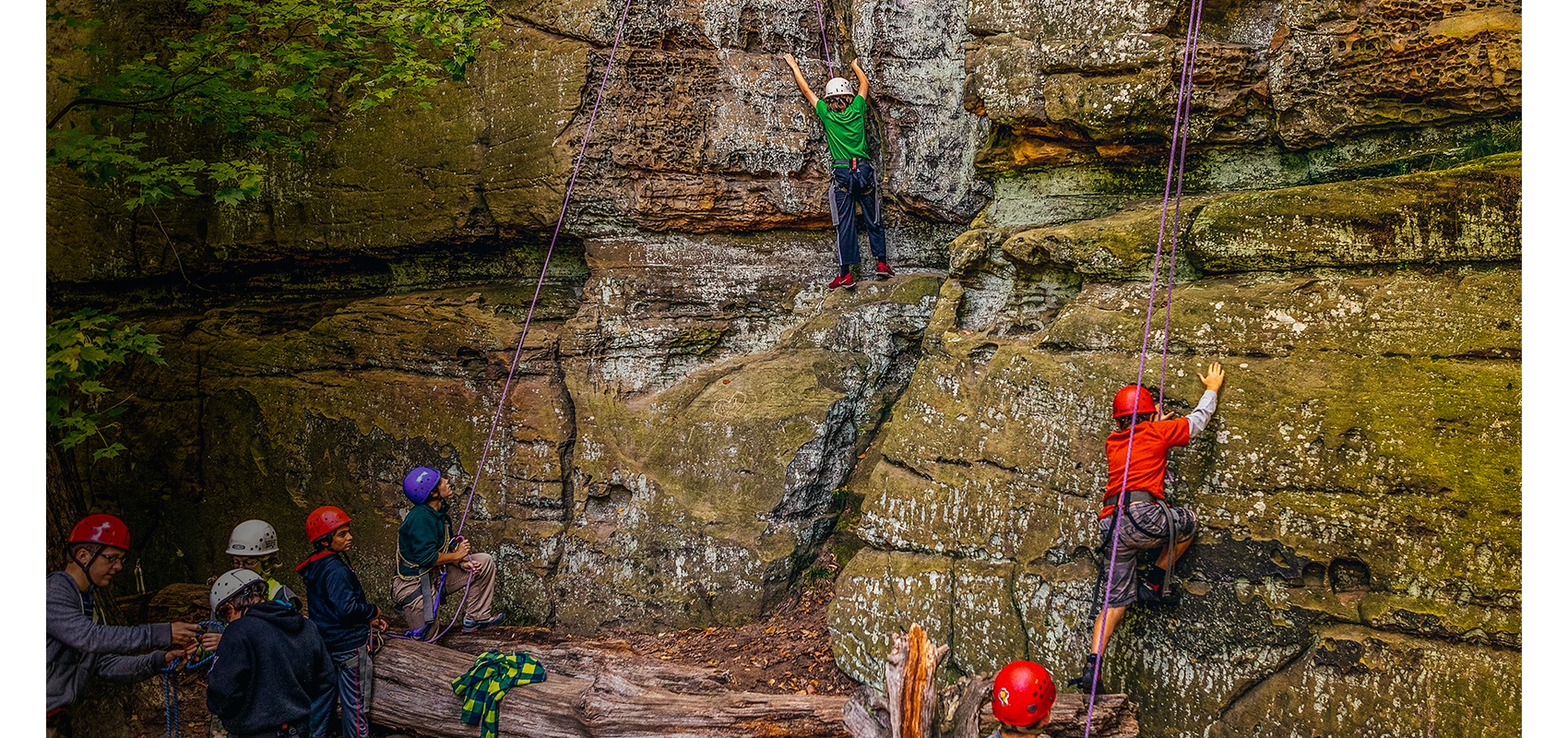 Learn to Rock Climb, Outdoors