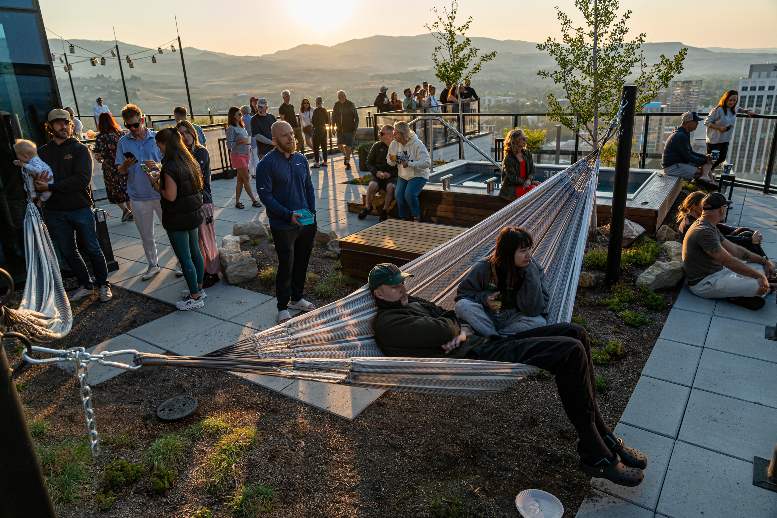 Rooftop Gathering