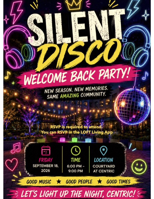 Silent Disco – Welcome Back Party! - Image 4