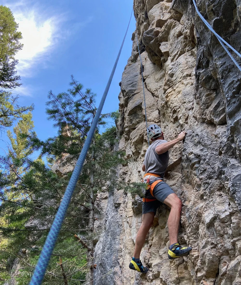 Outdoor Rock Climbing