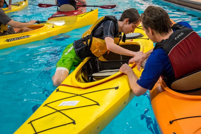 Learn to Sea Kayak on Lake Hinckley  - Image 2
